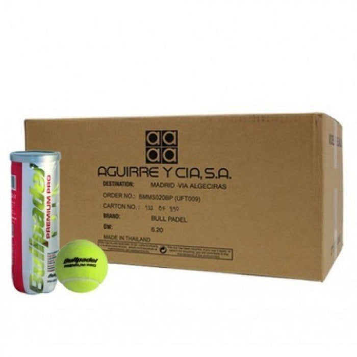 Cajón Bolas Bullpadel Premium Pro 24 Packs De 3 Unidades
