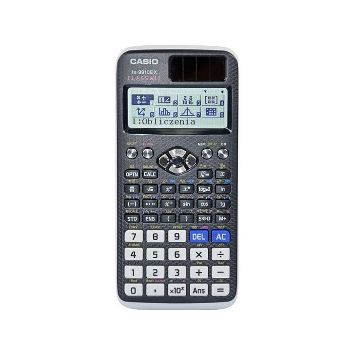 Calculadora Cientifica Casio Fx 991cex Classwiz Negra Pantalla De 12 Digos