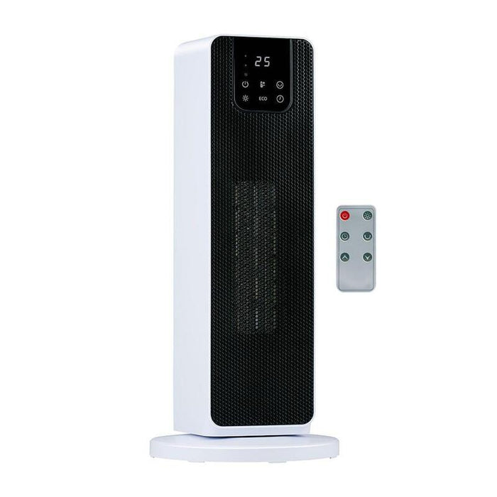 Calefactor De Torre 800/2000 W, Blanco, 21 X 21 X 46 Cm