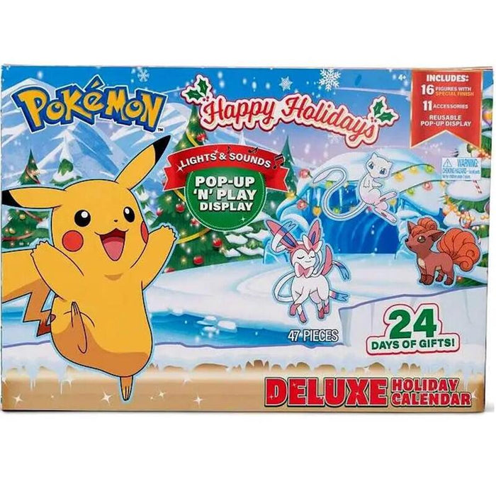 Calendario Adviento Pokemon Deluxe Holiday 2022 Version De Fr Nl