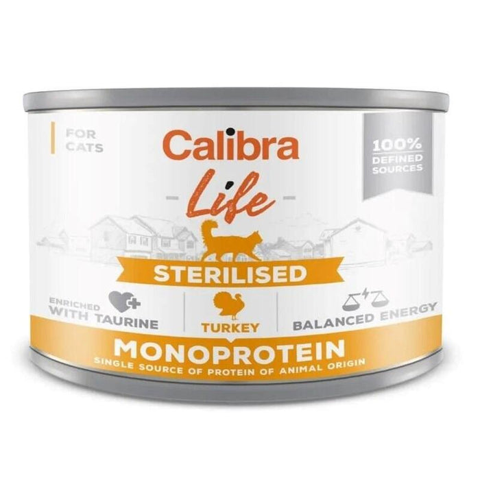 Calibra Cat Life Sterilised Turkey 200g