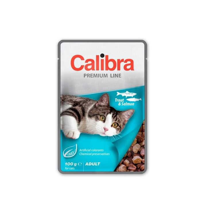 Calibra Cat Premium Adult Trout&Salmon 100g