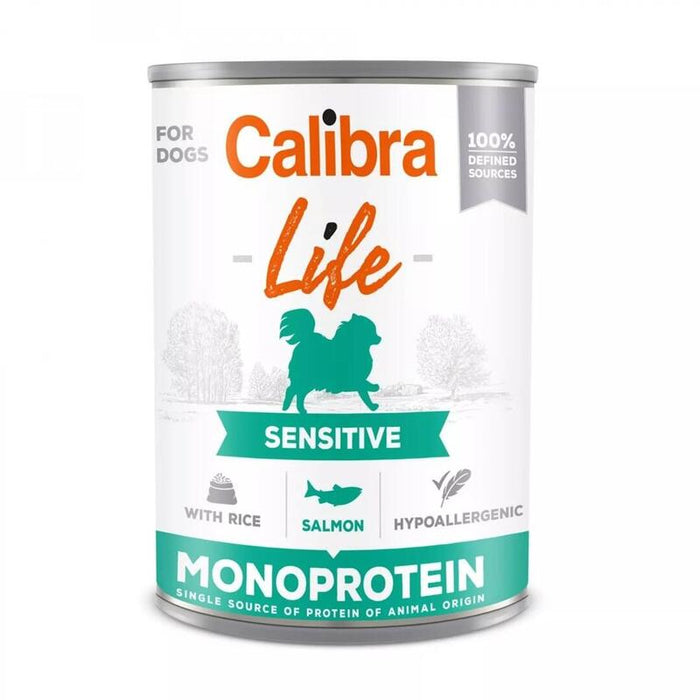 Calibra Life Sensitive Salmon With Rice - Comida Húmeda Para Perros - 400g