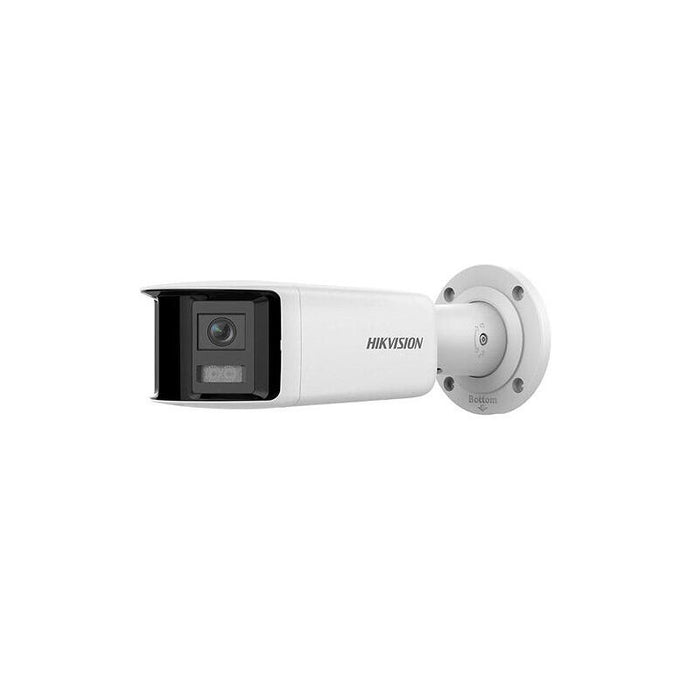 Cámara Bullet Ip Panorámica 4mp Acusense Ip67 Wdr120 Luz Estroboscópica Y Audio Altavoz Mic Hikvision