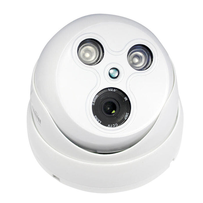 Camara De Seguridad Domo Hdcvi Phoenix Cctv 2.0mp Full Hd 2.9mm / 4 En 1 / 2 Arrays Ir Led / Sensor Sony / Tvi Cvi Ahd Cvbs / Ip66
