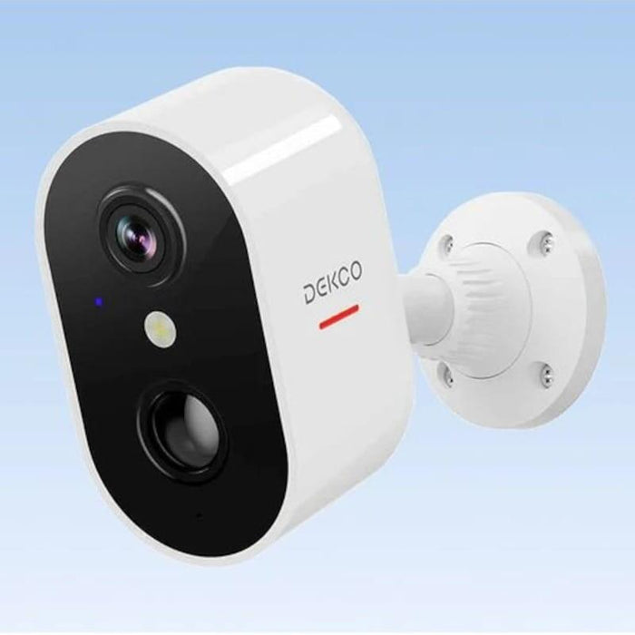 Cámara De Seguridad Ip Dekco Dc6l Fullhd Ip66 Foco Blanco