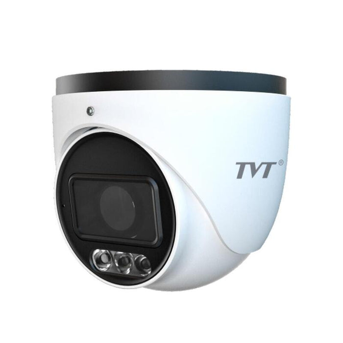 Cámara Ip Domo 6mp 2.8mm Ip67 Iluminación Dual Luz Blanca Ir 20m Micrófono