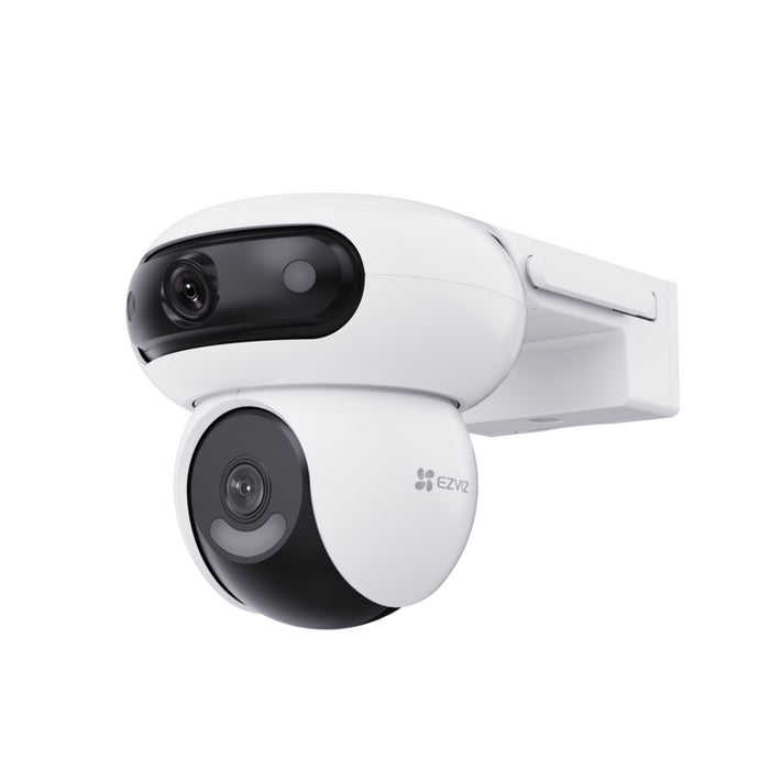 Camera Ezviz Cs-H90 Controlled Outdoor (4mp+4mp, 2.8mm 6mm, Color Night Vision, Ip65), White