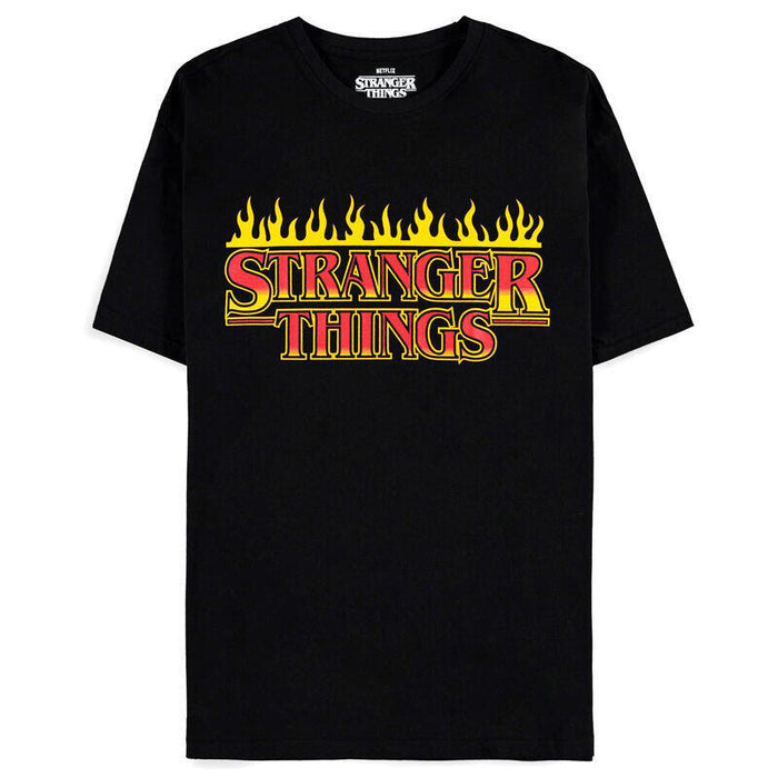Camiseta Fire Logo Stranger Things Talla S