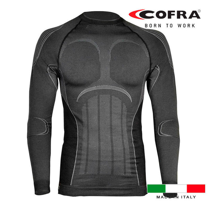 Camiseta Interior Térmica Bryne Antracita Cofra Talla S