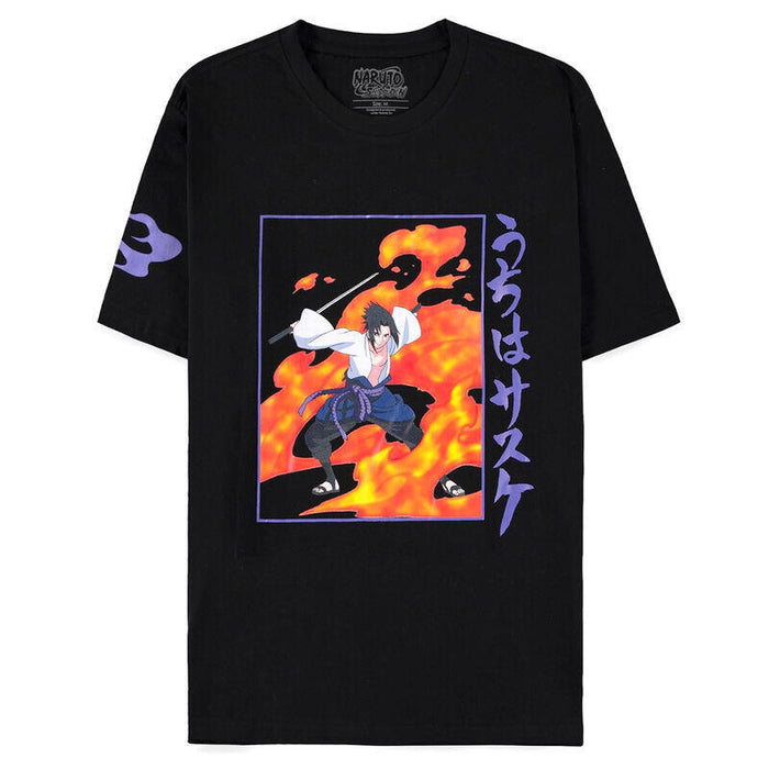 Camiseta Sasuke Naruto Shippuden Talla S