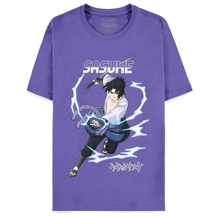 Camiseta Sasuke Naruto Shippuden Talla Xl
