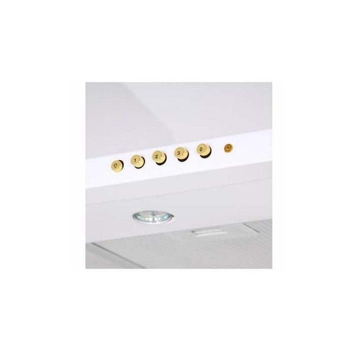 Campana Akpo Wk-4 Classic De Pared Gold 60 Blanco