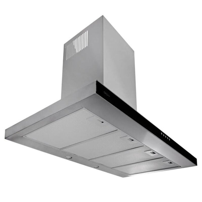 Campana De Chimenea Akpo Wk-4 Feniks Slim Glass 90