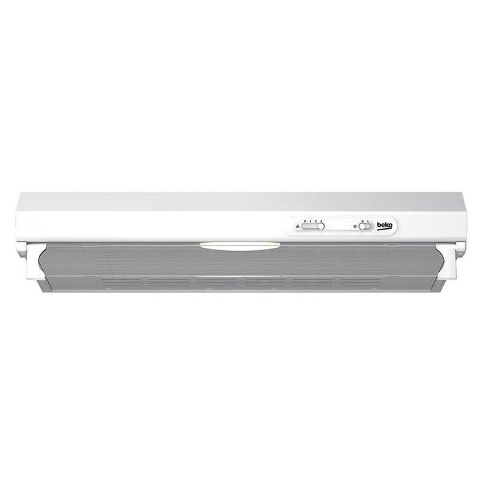 Campana Extractora Bajo Armario Beko Cfb 6310 W 280 M3 / H 600 Mm Color Blanco