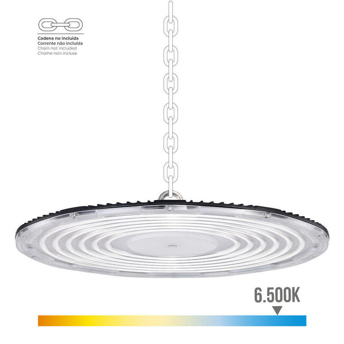 Campana Led 100w 10.000lm 6500k 90° Ip65 Edm