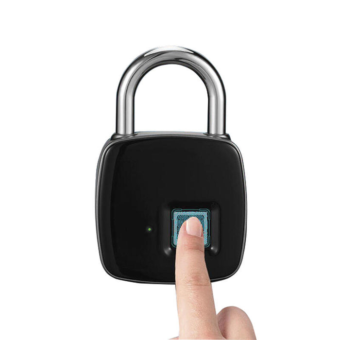 Candado Con Huella Dactilar Phoenix / Hasta 10 Personas Distintas / Resistente Al Agua Ip65 Uso Exterior
