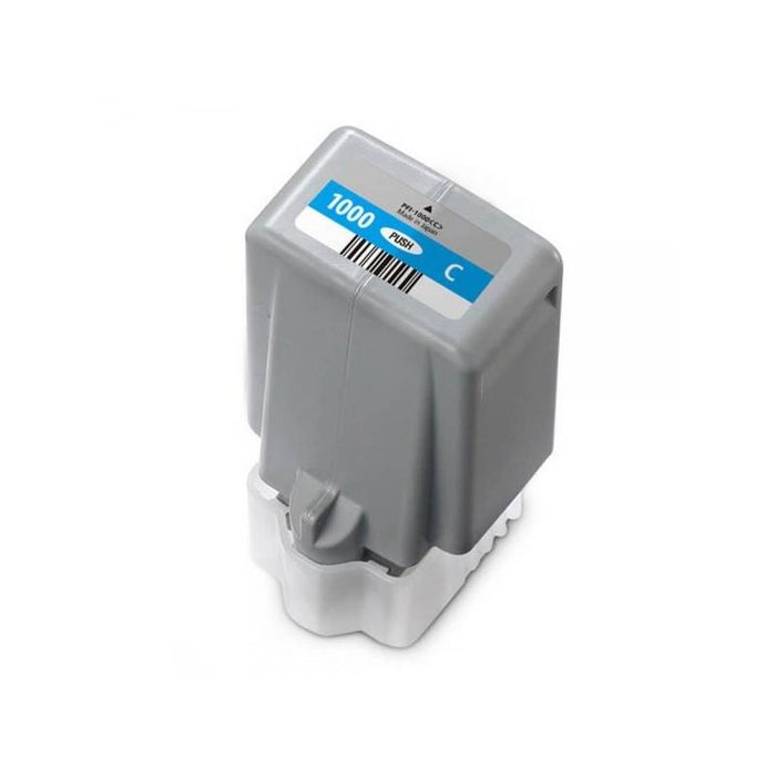Canon Pfi1000 Cyan Cartucho De Tinta Pigmentada Generico - Reemplaza Pfi1000c/0547c001