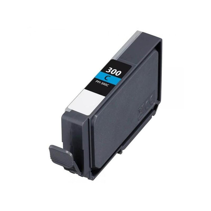 Canon Pfi300 Cyan Tinta Pigmentada Generica - Reemplaza 4194c001/Pfi300c