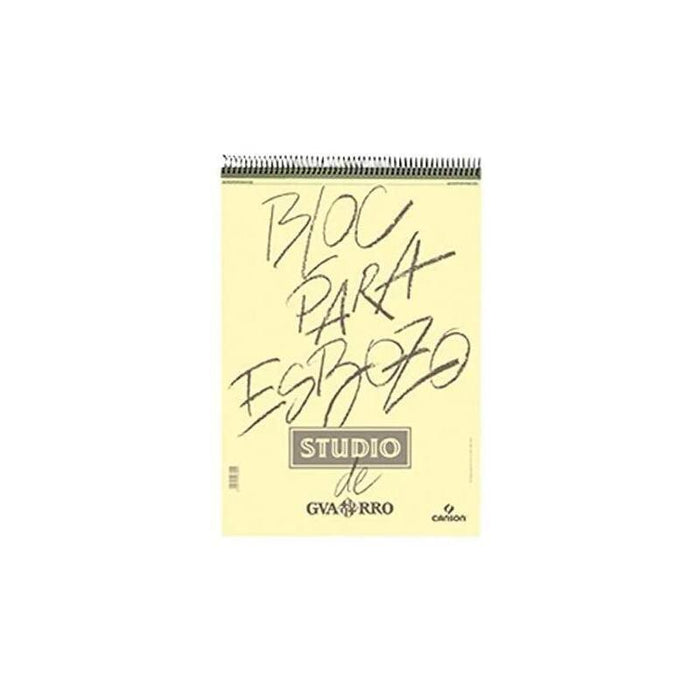 Canson Bloc Esbozo Guarro Studio A5 Espiral Microperforado 50h 90gr Papel Blanco