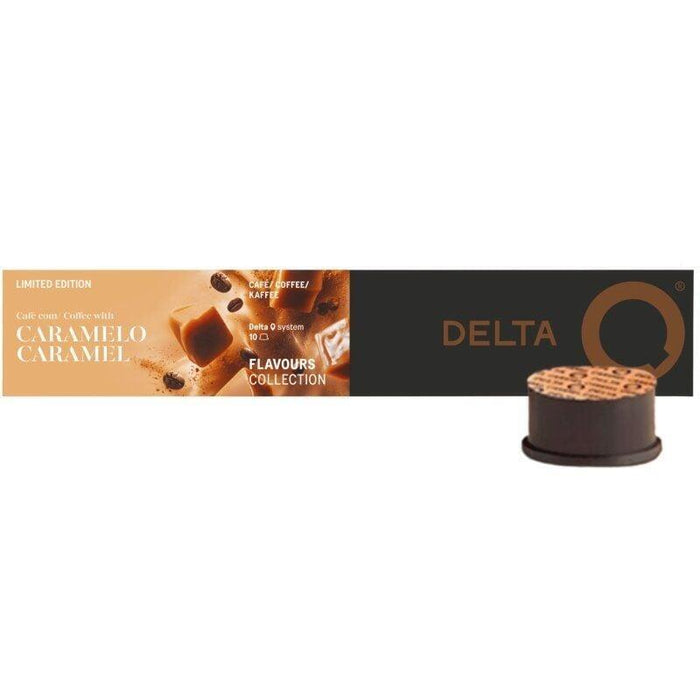 Cápsula Delta Caramelo Para Cafeteras Delta Caja De 10