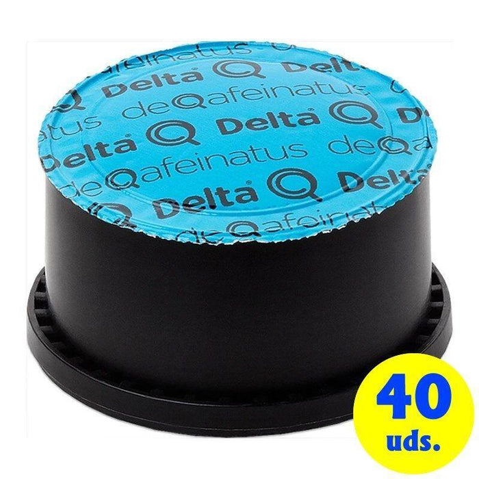 Cápsula Delta Deqafeinatus Para Cafeteras Delta Caja 40