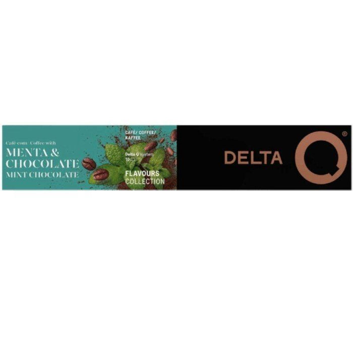 Cápsula Delta Menta Y Chocolate Para Cafeteras Delta Caja De 10