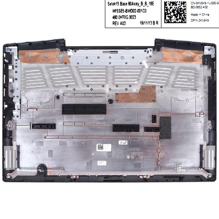 Carcasa Dell G3 3590 Caja Base Inferior Azulcon Interfaz Tipo C.