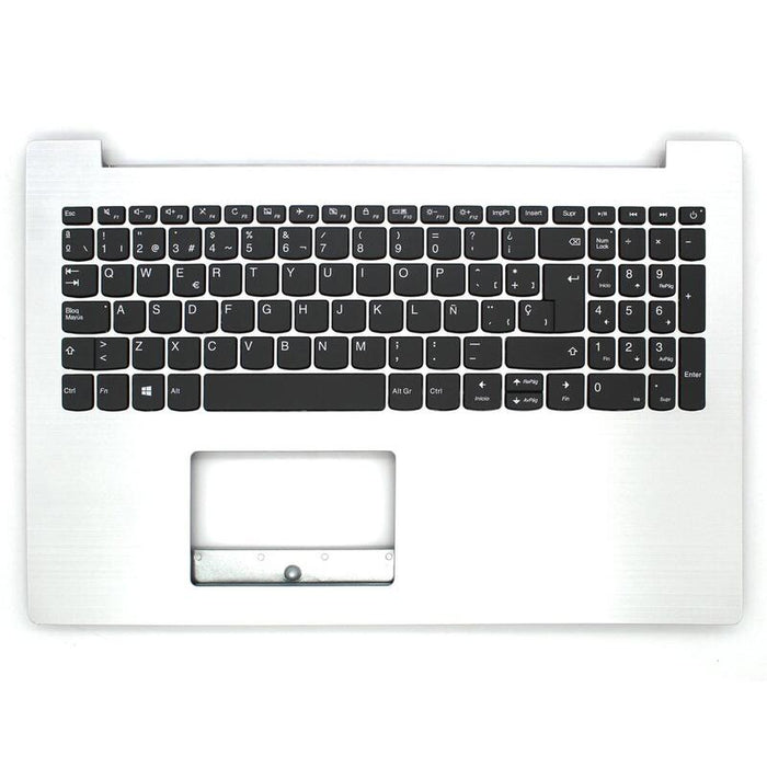 Carcasa Superior Con Teclado Para Portátil Lenovo Ideapad 320 15ikb Plata
