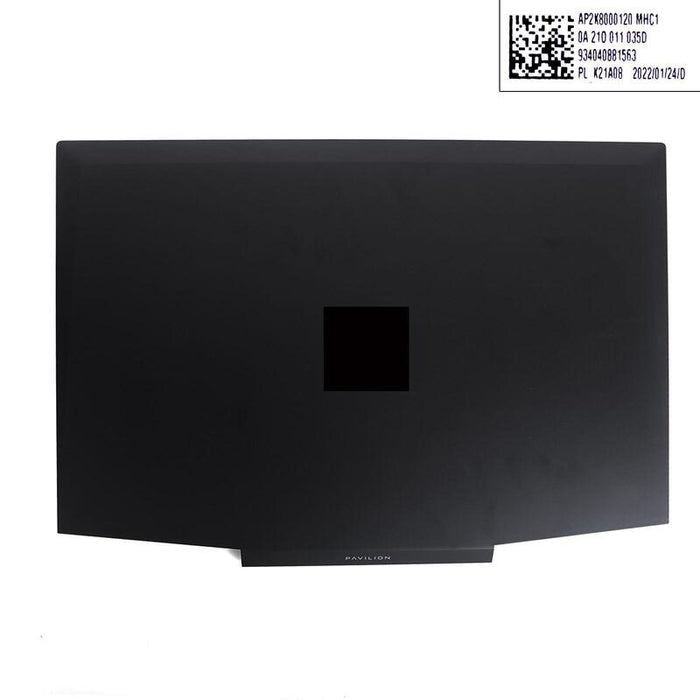 Carcasa Trasera Lcd Hp 15 Dk Negrael Logo Es Morado