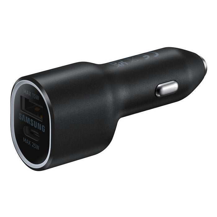 Cargador Coche Samsung Fast Charge Ep-L4020 40w (15w+25w) Negro