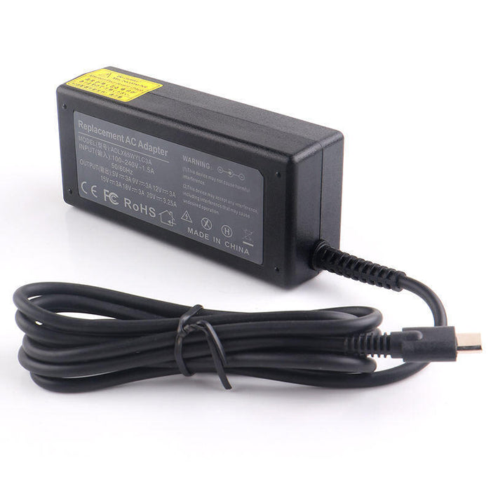 Cargador Compatible 90w Usb Tipo C Tipo Para Dell/Hp/Asus/Lenovo