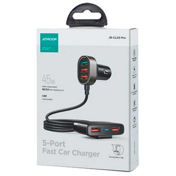 Cargador De Coche Joyroom Jr-Cl03 Pro 45w 4xusb-A + 1xusb Qc 3.0