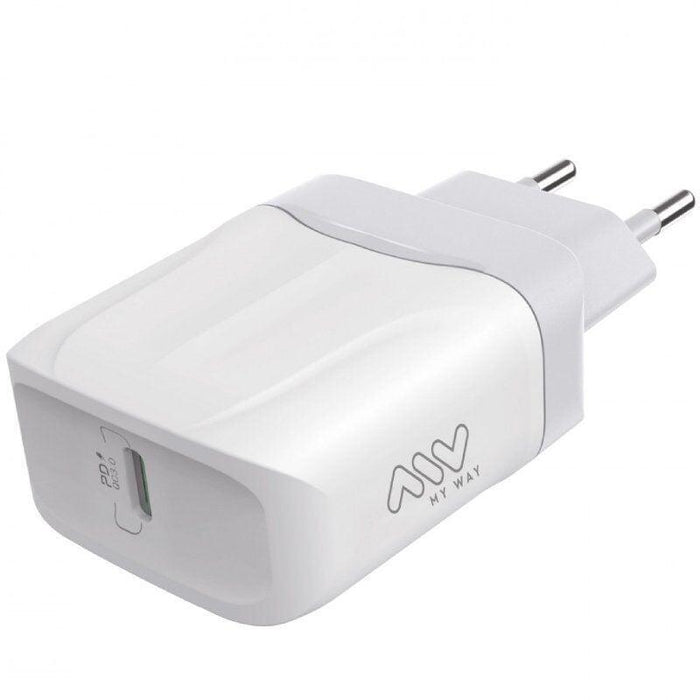 Cargador De Pared Myway Mwacc0005 1xusb Tipo-C 20w