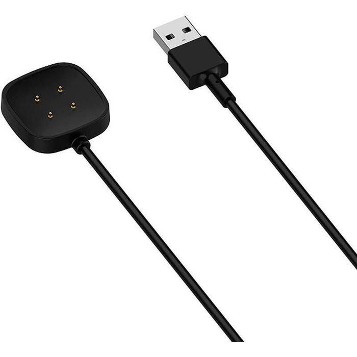 Cargador Fitbit Versa 3 / Versa 4 Negro