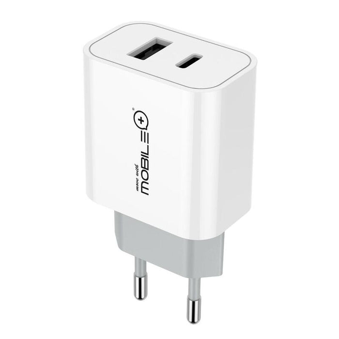 Cargador Mobile+ Mb-1030 Usb Tipo-C Qc+Pd20w