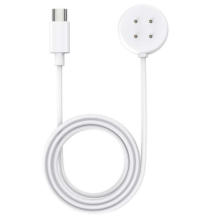 Cargador Para Google Pixel Watch 3 / Pixel Watch 2 / Fitbit Versa 4 / Versa 3 Blanco Usb-C Compatible