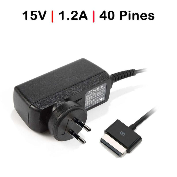 Cargador Para Tablet Asus Trasnformer Pad Tf300 Tf300t Tf300 15v 1.2a 18w 40 Pines
