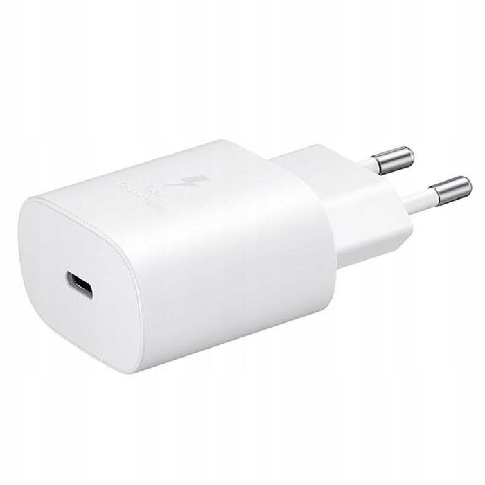 Cargador Rápido Samsung Usb Tipo C Blanco 25w Bulk Ep-Ta800nwe
