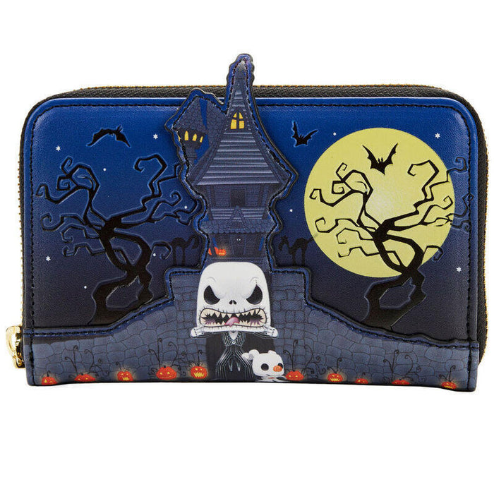 Cartera Jack Skellington Pesadilla Antes De Navidad Disney Loungefly