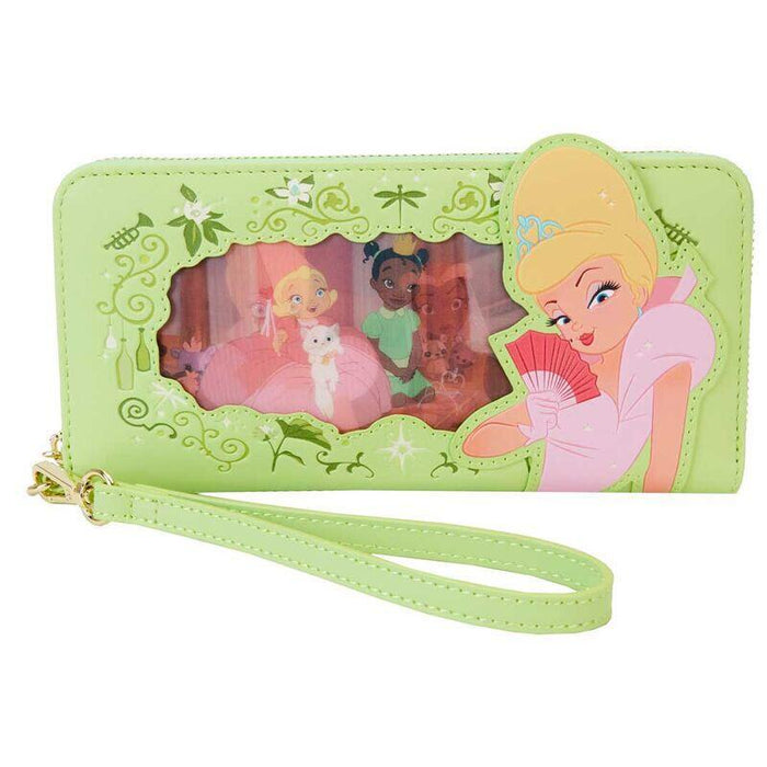 Cartera Lenticular Tiana Y El Sapo Disney Loungefly