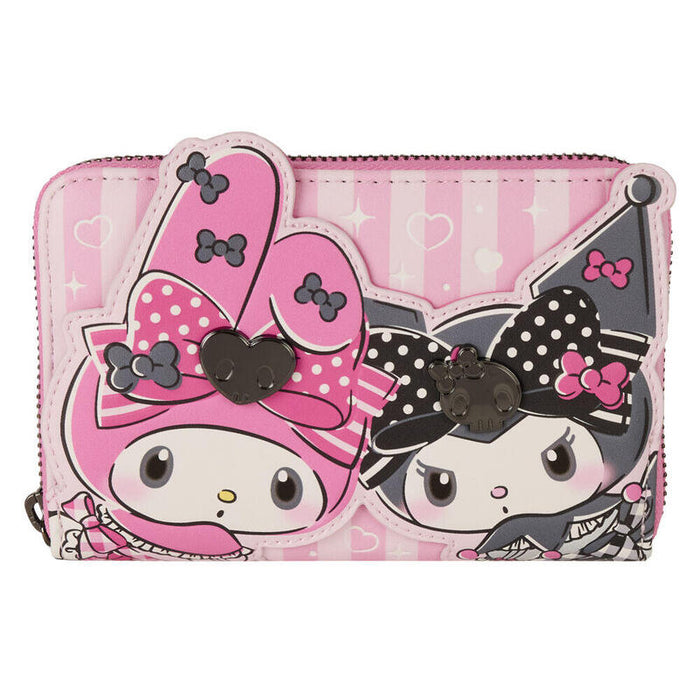 Cartera My Melody And Kuromi Sanrio Loungefly