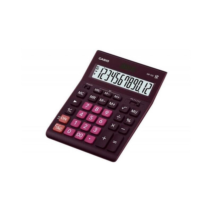 Casio Calculadora De Oficina Sobremesa 12 Dígitos Morado