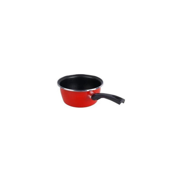 Cazo Magefesa K2 Rojo 16 Acero Antiadherente Acero Inoxidable Todo Tipo Cocinas Lavavajillas