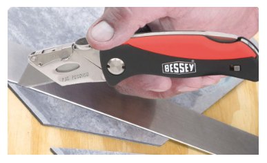 EAN 4010220030752 - BESSEY DBKPH-SET cúter Negro, Rojo Cuchillo de hoja fija imagen 3