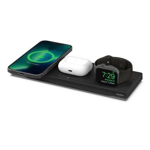 EAN 0745883826605 - Belkin BOOST↑CHARGE PRO Auriculares, Smartphone, Reloj inteligente Negro Cargador inalámbrico Carga rápid imagen 2
