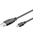 EAN 4040849939228 - Goobay USB micro-B 060, 0.60m cable USB 0,6 m Micro-USB B USB A Negro imagen 1