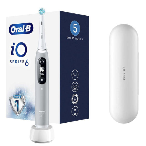 EAN 4210201381686 - Oral-B iO 4210201381686 cepillo eléctrico para dientes Cepillo dental giratorio Gris imagen 1