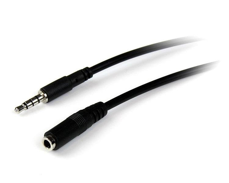 EAN 0065030847933 - StarTech.com 2m 3.5mm/3.5mm cable de audio Negro imagen 1