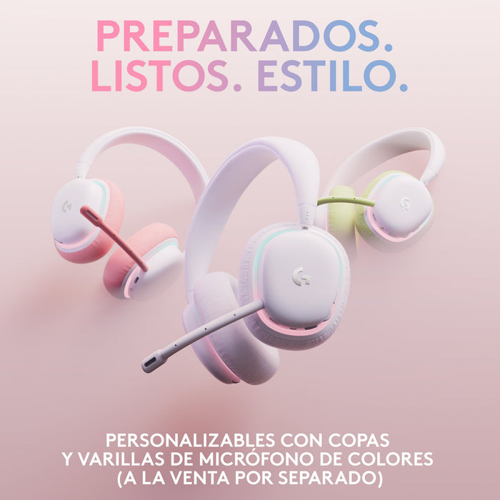 EAN 5099206097520 - Logitech G 981-001083 auricular y casco Auriculares Inalámbrico y alámbrico Diadema Juego Bluetooth Blanc imagen 13